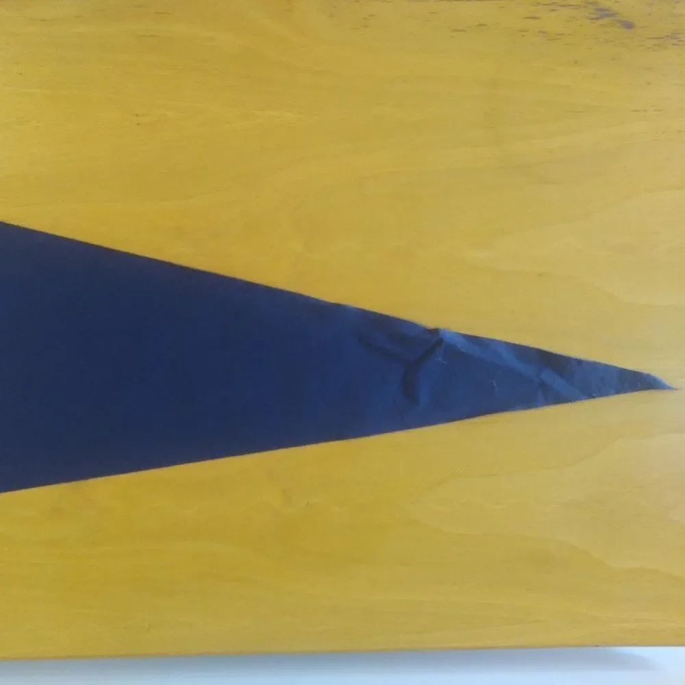Vintage 60s Navy Goats Pennant Flag
